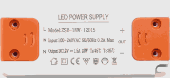 12V DC 18W Power Supply